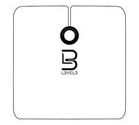 Capa Nivel 3 con cuello de goma - Capa de corte de pelo de peluquero resistente al agua - Estilista de salón profesional y accesorios de peluquería, Blanco, talla única