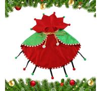 Capa para Gatos,Disfraz De Árbol De Navidad para Gato | Capa Disfraz Mascotas para Fiestas Invierno Cumpleaños Cosplay | para Cachorros Perritos Y