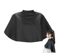 Capa para teñir el cabello: de color para el cabello, cortina de pintura, manto, capa de tinte personal, paño de peinado a prueba de líquidos, cierre de cuello ajustable, uso protector de salón.