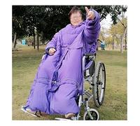 Capa Poncho para Silla De Ruedas Funda Térmica Multifuncional Portátil para Silla De Ruedas, Ropa Térmica para Silla De Ruedas A Prueba De Viento Espesa, Manta Térmica para Silla De Ruedas