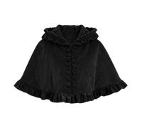 Capa Roja Terciopelo Disfraz Halloween Mujer Medieval Victoriano Lolita