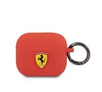 Capa Silicone Traseira Ferrari Fea3silre Airpods 3 Cover Vermelho/Vermelho