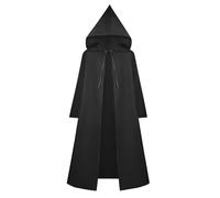 Capa unisex de guerrero galáctico, Halloween con capucha para adultos, capa mágica, cosplay, chaqueta gótica, disfraz medieval, uniforme para adultos, Halloween