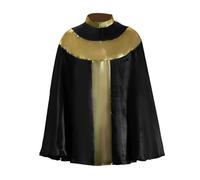 Capa Vampiro Medieval Renacentista Cuello Alto Disfraz Halloween Hombre