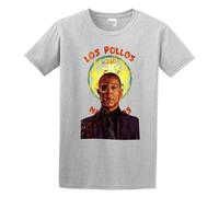 Capacho Los Pollos Hermanos Breaking Bad Mens T-Shirt Unisex Gray Top tee XL