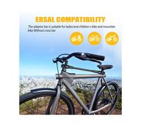 Capacidad 30Kg / 66Lbs Bicicleta Tubo Superior Marco de Barra Transversal Adaptador Ajustable para Marco en y Estante del Coche de la Bici de la