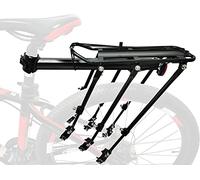 Capacidad de 120 kg, portabicicletas Ajustable Portaequipajes-Estante Súper Fuerte Mejora Estante para Bicicletas 6-Strong-Leg Bicycle Carrier