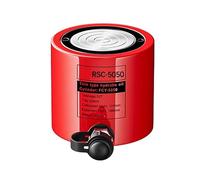 Capacidad del cilindro hidráulico, gato con retracción automática, vástago de pistón cilindro de elevación, resistente a la corrosión y al óxido, gatos hidráulicos (50T/110231lb-2in Stroke)