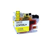 Capacidad LC472XL LC472 Color Compatible con Cartucho de Tinta MFC-J2340DW MFC-J3540DW MFC-J3940DW Alternativas compatibles(1pcs Yellow)