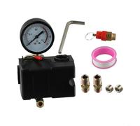 Capacidades de monitoreo mejoradas ofrecidas por este modelo de gran calibre del interruptor de presión del compresor de aire, adecuado para diversas necesidades de voltaje (95-125PSI)