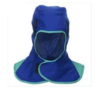 Capacitación de lente soldadura cuero for soldador Casco máscara for Masilla solar casco transpirable(Blauw)