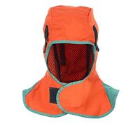 Capacitación de lente soldadura cuero for soldador Casco máscara for Masilla solar casco transpirable(Orenge)