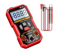 Capacitor Tester, Digital Multimeter 6000 Counts, Smart Display, 11,5 x 6 x 2,9 cm, Auto Range Detection, for Solar, Automotive, Circuit Diagnostics, Air Acondicioner Repair, Industrial Analyzing