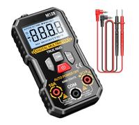 Capacitor Tester, multímetro digital de 6000 cuentas, pantalla inteligente, 11,5 x 6 x 2,9 cm, Auto Range Detection, for Solar, Automotive, Circuit Diagnostics, Air Conditioner Repair, Industrial