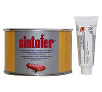 Capaldo Sintofer blanco ml. 500 Masilla para carrocería. bicomponente poliéster. universalità de impiego para cada tipo de metal, zinc incluido. Unidades 500 ml Color Blanco)