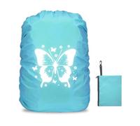 Capaneus Funda Impermeable Mochila, 35L Niños Mochila Escolar Funda Impermeable,Cubre Mochila Impermeable, Reflectante Protector Mochila Impermeable para Exterior, Camping, Senderismo, Viajes