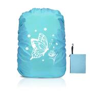 Capaneus Funda Impermeable Mochila, 35L Niños Mochila Escolar Funda Impermeable,Cubre Mochila Impermeable, Reflectante Protector Mochila Impermeable para Exterior, Camping, Senderismo, Viajes
