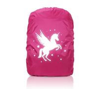 Capaneus Funda Impermeable Mochila, 35L Niños Mochila Escolar Funda Impermeable,Cubre Mochila Impermeable, Reflectante Protector Mochila Impermeable para Exterior, Camping, Senderismo, Viajes