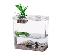 Caparazón de tortugas de agua - Crianza de tortugas y tanques de peces - Tanques transparentes para criar tortugas, tanques de peces para criar tortugas, agua y acuario de tortugas terrestres