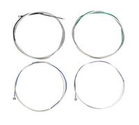 Capas de Aleación de Níquel de Cobre Resistente Conjuntos de Violonchelo de 3/4 4/4 - Reemplazo de Cadenas de Metal Recubiertas de Colores - Accesorio de Violonchelo Ideal para Músicos