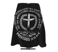 Capas Para Peluqueria Cristianismo Vintage Cruzado Impermeable Capas De Peluquería Coloración Barbers Cape Para Cortes Y Colores Peinado 140X168Cm