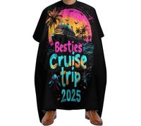 Capas Para Peluqueria El Mejor Viaje En Crucero De 2025 Ajustable Barbers Cape Coloración Capa De Barbero Para Barberías Peinado 140X168Cm