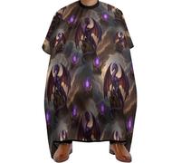 Capas Para Peluqueria Genial Y Feroz Arte Del Malvado Rey Dragón Profesional Bata De Peluquería Impermeable Capas De Peluquería Para Familia Cortes Y Colores 140X168Cm