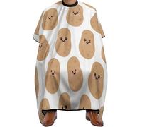 Capas Para Peluqueria Soy Una Patata Linda Profesional De Las Patatas Antiestático Capas De Peluquería Ajustable Capa Cortar Pelo Para Barberías Cortes Y Colores Peinado 140X168Cm