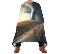 Capas Para Peluqueria Tormentas En Las Carreteras Con Tornados Bata De Peluquería Salones Capas De Peluquería Coloración Capa De Barbero Para Peinado Uso En Estudio Barberías 140X168Cm