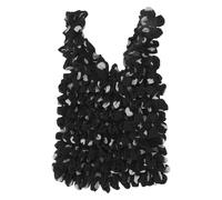 CAPASTEC Bolsas Reutilizables Para Compras Plegables Y Ligeras De Lunares, Bolsas Lavables Para Compras Cocina Y Actividades Exteriores, Negro