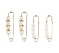 CAPASTEC Broche Elegante Diseño De Perla Falsa Para Vestir Outfits 45# 1 Juego