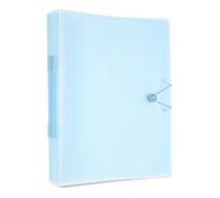 CAPASTEC Carpeta De Portafolio De Arte 30 Páginas Carpeta De Artista con Fundas Transparentes Libro De Almacenamiento De Presentación De 44X30cm para Artistas Infantiles Azul