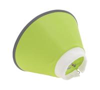 CAPASTEC Collar Cono para Gatos Collar para Evitar Que los Gatos se Laman Las Heridas Collar Ajustable de Recuperación para Perros Collar Isabelino para Perros y Gatos M Verde
