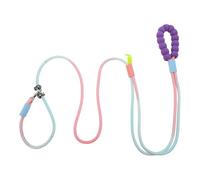 CAPASTEC Correa para Perros Manos Libres Ajustable Multifunción Cinturón Cruzado 2.5m 8.2ft Correa de Entrenamiento Mango de Espuma para Perros Pequeños Medianos Grandes Rosa Azul Morado
