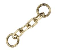 CAPASTEC Extensor De Cadena Para Bolso, Correa Cruzada Extensible De Metal, Accesorio Para Bandolera, Bronce