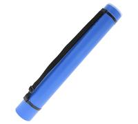 CAPASTEC Tubos de Póster Tubo Portaplanos Rollo Telescópico para Póster Extensible Estuche de Redondos Portátiles de 63-102cm Tubo de Documentos Impermeable con Correa Azul
