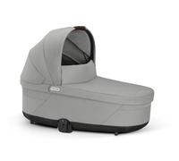 Cybex Capazo Gold COT S Lux, Desde el Nacimiento hasta los 6 Meses Aprox. (máx. 9 kg), Balios S Lux y Talios S Lux, Stone Grey