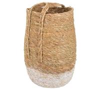 Capazo De Fibra Natural Tejido Artesanal