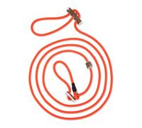 Capazo de Moxon Durham | Ideal también como correa de caza | regulable sin niveles | Silencioso y con tope de tracción (naranja)