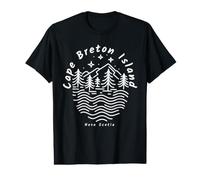 Cape Breton Island Nueva Escocia Canadá Camiseta gráfica económica