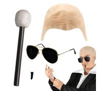 Cape Calvo - Accesorio De Disfraces Divertidos Para Cosplay Y Teatro | Espacio Realista Para Halloween, Graduación, Actuaciones En El Escenario, Fiestas - Ideal Para El Disfraces De Los Hombres Y