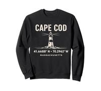 Cape Cod Lighthouse Massachusetts Coordenadas Viajes Sudadera