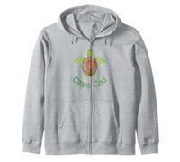 Cape Cod Massachusetts Beach Lindo Tortuga boba Sudadera con Capucha
