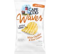Cape Cod Waves - Papas fritas, corte ondulado, queso cheddar blanco y crema agria, 200 ml