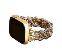 Cape Diablo Compatible con Apple Watch Band para mujer, correa trenzada hecha a mano, 49 mm, 46 mm, 45 mm, 44 mm, 42 mm, 41 mm, 40 mm, 38 mm, Apple Faces S, se adapta a muñecas de 5.75 a 6.25