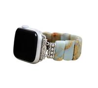 Cape Diablo Correa de reloj inteligente para mujer, correa de piedras preciosas hecha a mano