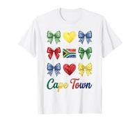 Cape Town Coquette Bow Girls Camiseta