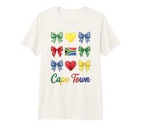 Cape Town Coquette Bow Girls Camiseta Premium