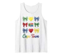 Cape Town Coquette Bow Girls Camiseta sin Mangas