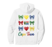 Cape Town Coquette Bow Girls Sudadera con Capucha